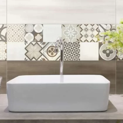 Murano Crystal Taupe 20x60