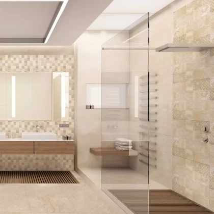 Ambiente Palladio Decoro Completo Beige