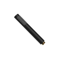 Artemis Nero Doccia In Ottone Con Getti Anticalcare