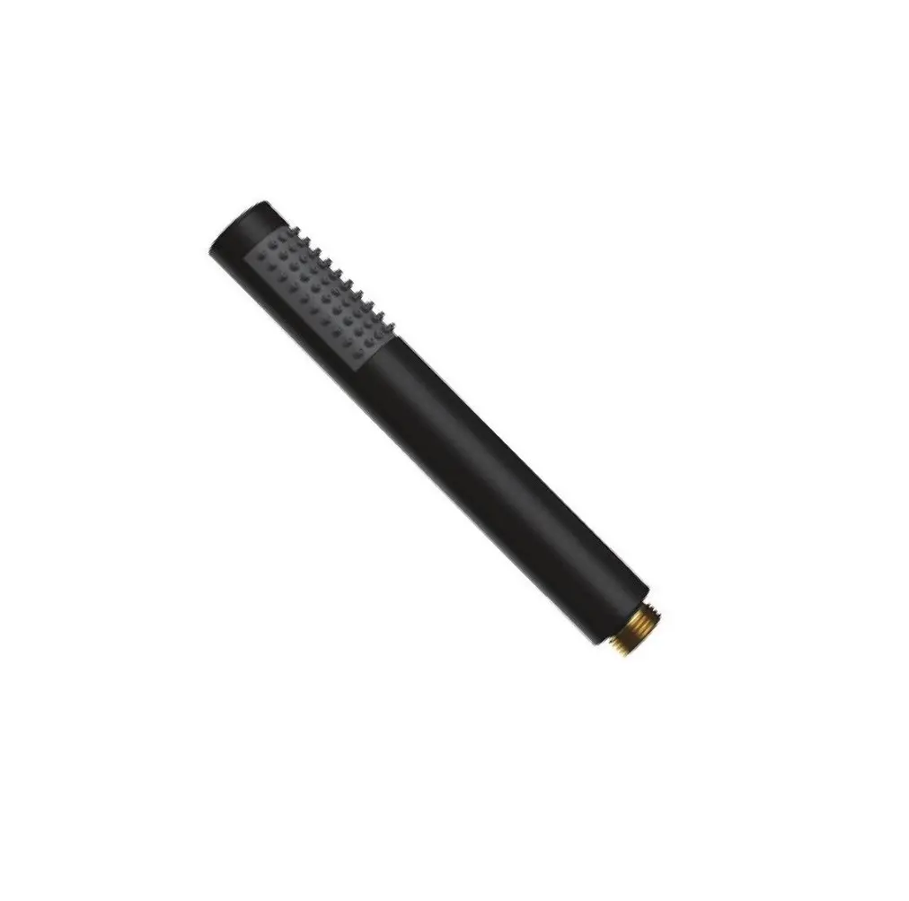 Artemis Nero Doccia In Ottone Con Getti Anticalcare