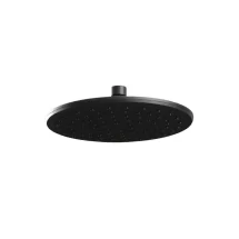 Artemis Nero_soffione Doccia Tondo