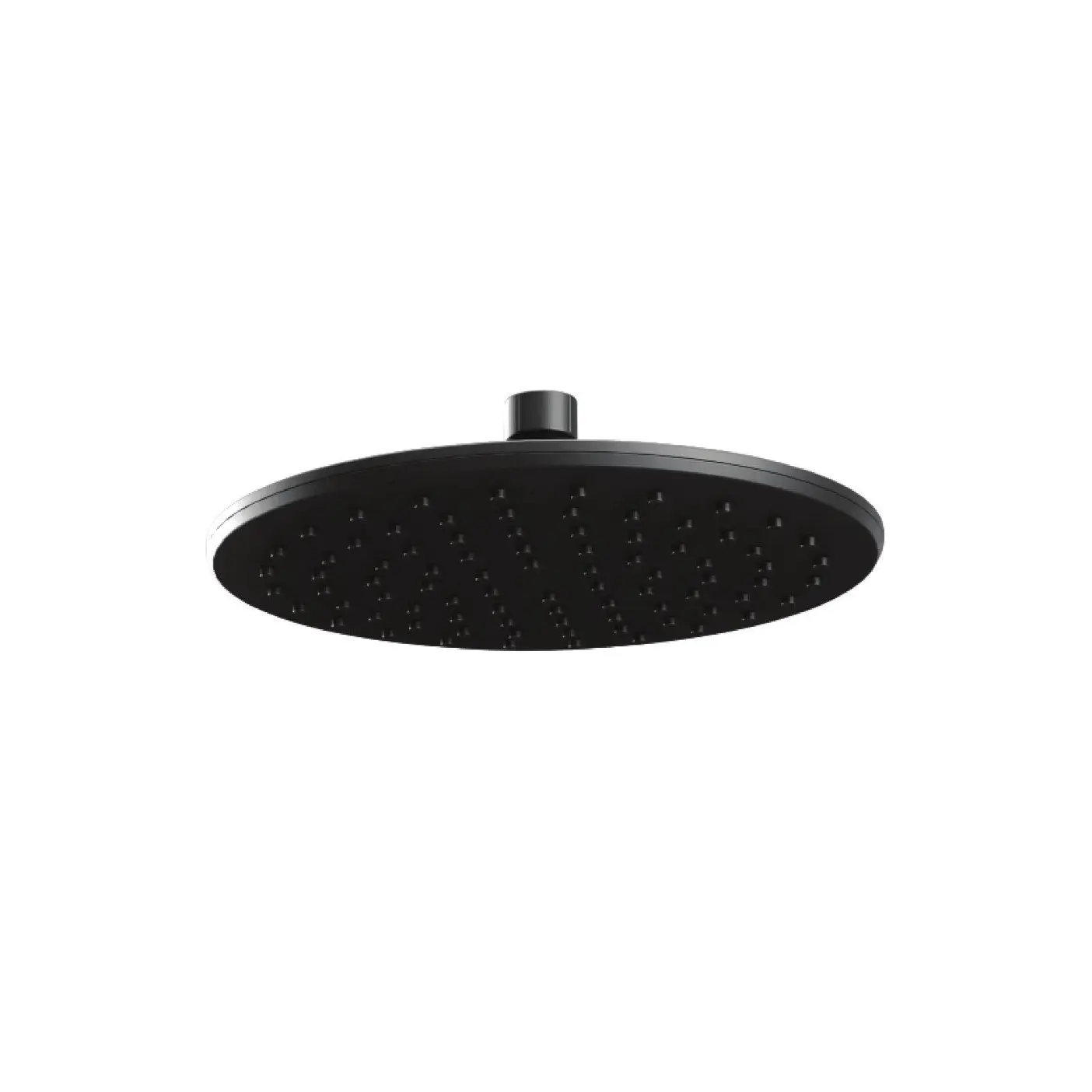 Artemis Nero_soffione Doccia Tondo