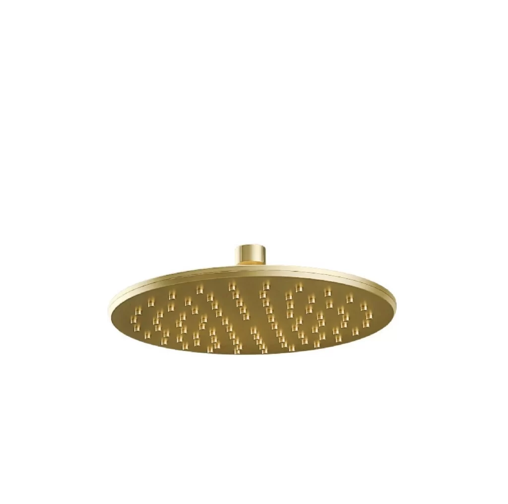 Artemis Oro Spazzolato Soffione Doccia Inox