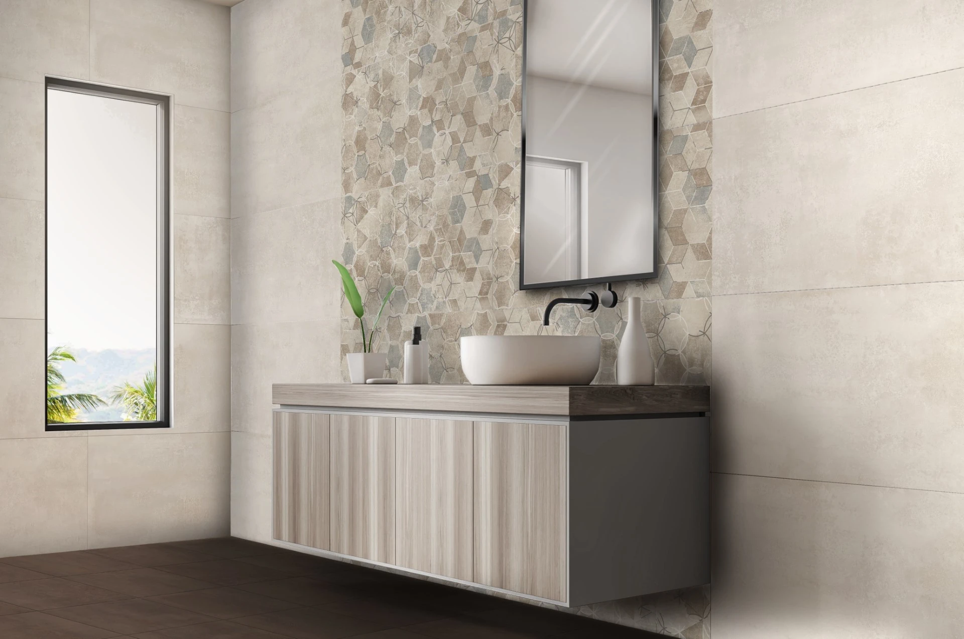 Metal Ruggine Beige Geo Mod Spechunito 1920