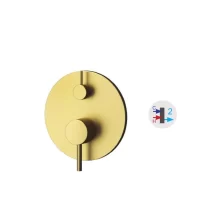 Artemis Oro Spazzolato Mix Incasso Doccia