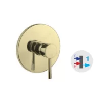 So51021 Artemis Oro Spazz Mix Incasso Doccia 3 Vie