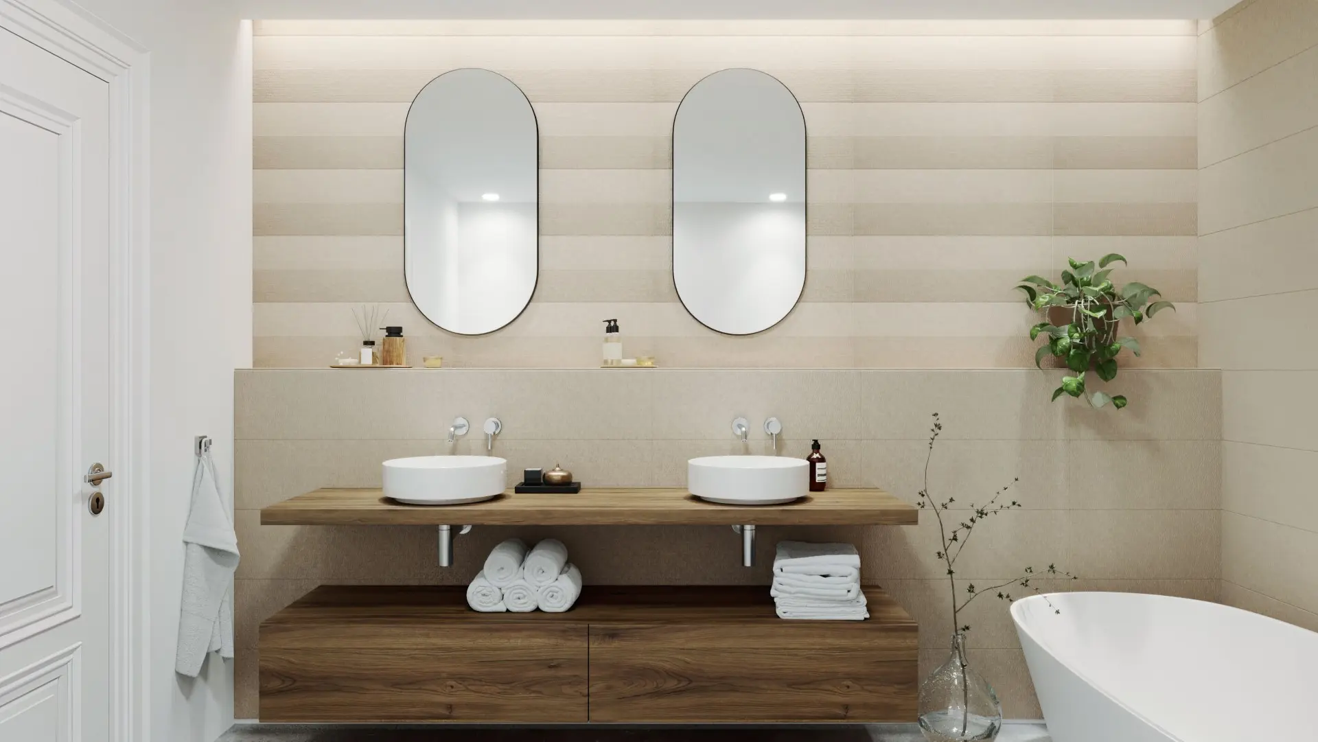 NaturalStone BeigeFascia_01 Art Width 3840px